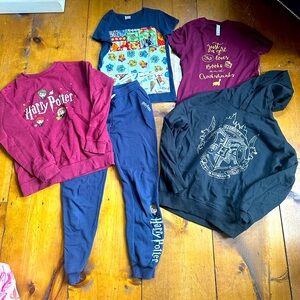 BUNDLE- Harry Potter attire age 10-12